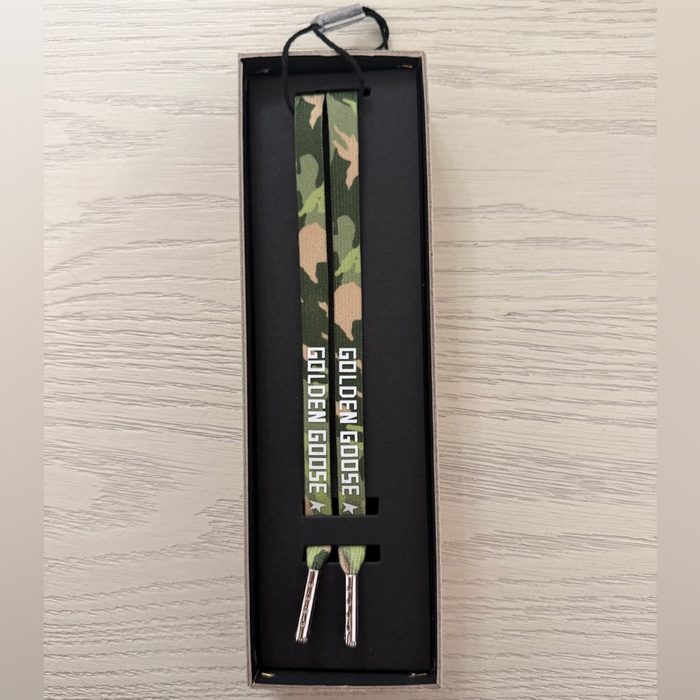Golden Goose Camouflage Shoelaces